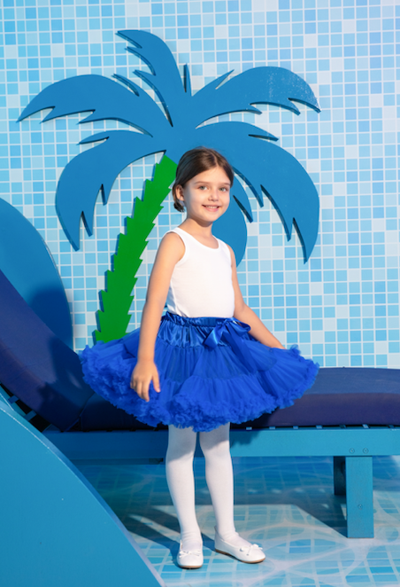 Royal Blue Tutu Skirt