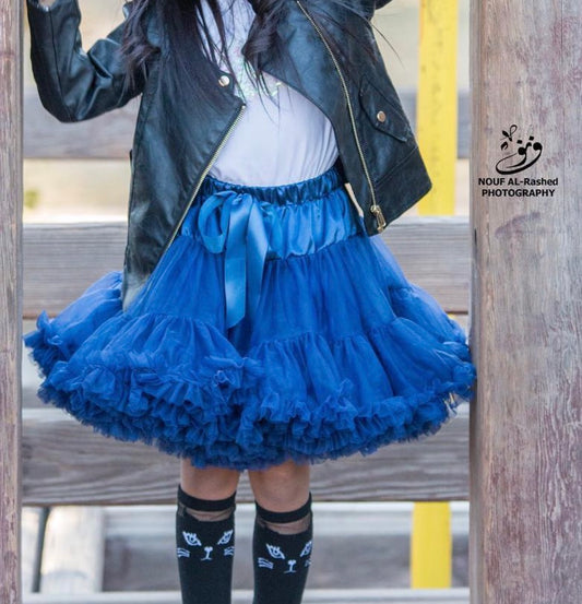 Navy blue tutu skirt