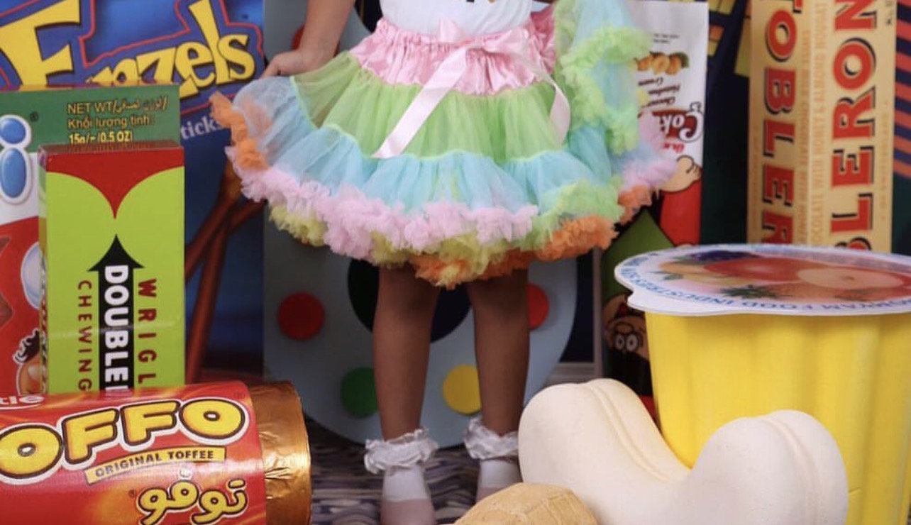 Colorful tutu skirts