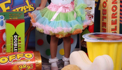 Colorful tutu skirts