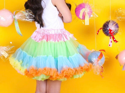 Colorful tutu skirts